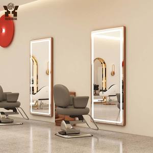 Chi phí cao hiệu suất hợp kim nhôm cạnh và tường Vuông Treo Gương cắt tóc cho <span class=keywords><strong>salon</strong></span> - Product Image 3