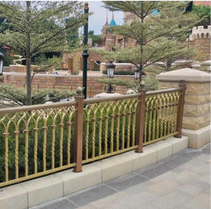 当代装饰楼梯栏杆 | 黄铜主题公园适合可定制的高端度假村等级 - Product Image 4