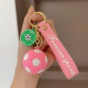 2026 Creative Football Plastic Keychain Pendant Simulation Car Key <b>Ring</b> <b>Couple</b> Backpack Accessories Gift - Product Image 6