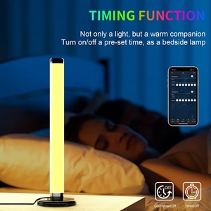 Barre lumineuse LED intelligente à synchronisation musicale RGBIC à 360 degrés, télécommande par application, décoration pour salle de jeu, lumière synchronisée avec la musique - Product Image 6
