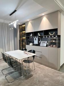 Personalizzato moderno in legno portabottiglie espositore per la casa per soggiorno <span class=keywords><strong>e</strong></span> zona <span class=keywords><strong>pranzo</strong></span> mobili - Product Image 5