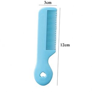 Peigne à cheveux miniature en plastique écologique pour bébé, peigne de poche portable pour la maison, peigne démêlant massant pour enfants - Product Image 4
