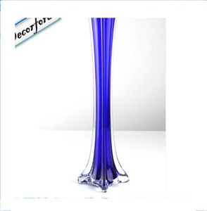 Jarrón de Cristal Transparente y Colorido Hecho a Mano con Forma de <span class=keywords><strong>Torre</strong></span> <span class=keywords><strong>Eiffel</strong></span>, con Buena Calidad y Servicio - Product Image 6