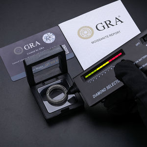 Rock Heren Sieraden Hiphop Echt 925 Sterling Zilver Volledig Zwart Vvs Moissanite Diamant Iced Out Stempel Vinger Ring Voor Vrouwen Man - Product Image 4