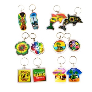 Manufacturer Wholesale Cute Double Sided Plastic Custom <b>Creative</b> Keychains & Carabiners Personalized Blank Promotional <b>Gifts</b> - Product Image 2