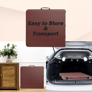 Mesa Plegable Rectangular Impermeable <span class=keywords><strong>de</strong></span> Plástico con Marco <span class=keywords><strong>de</strong></span> Hierro Portátil para Exteriores, para Fiestas y Filas - Product Image 5