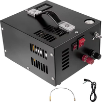 Compresseur d'air électrique intelligent portable à arrêt automatique haute pression 4500 PSI avec baromètre pour gonflage de pneus en extérieur