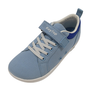 Chaussures pour enfants à bout large, forme naturelle du pied, zéro dénivelé, fermeture auto-agrippante, minimalistes, pour usage quotidien et décontracté, baskets pour enfants - Product Image 1