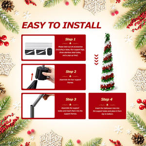 Arbres <span class=keywords><strong>de</strong></span> <span class=keywords><strong>Noël</strong></span> artificiels en fonte <span class=keywords><strong>de</strong></span> gros en provenance <span class=keywords><strong>de</strong></span> Chine, décorations d'intérieur, <span class=keywords><strong>mini</strong></span> 150 cm, 5 pieds - Product Image 3