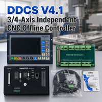 Controlador CNC Offline JLE CNC TECH DDCS-Expert, Kit de 4 Ejes, Salida de Pulso de 1Mhz, Soporte ATC, Fresado