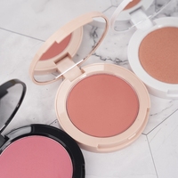 Fard à joues mat et pailleté de marque privée, poudre de maquillage Rose légère