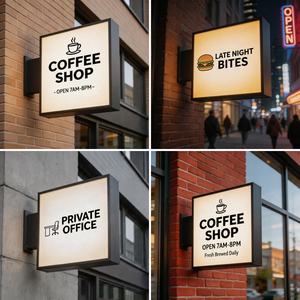 Wholesale Square Outdoor Weatherproof LED <b>Light</b> <b>Box</b> Convenience StoreStation Outdoor <b>Advertising</b> Display Sign - Product Image 2
