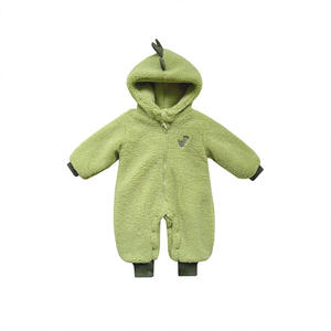 OEM ODM Newborn Babies' Winter Clothes Thickened Fur <strong>Onesie</strong> Haha Fart Crawling Clothes Toddler Pajamas Jumpsuit Clothes for <strong>Kids</strong> - Product Image 4