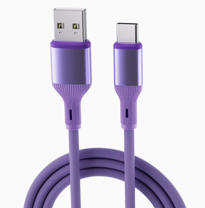 Câble USB Type-C vers USB avec conducteur en cuivre pur et gaine en TPE pour téléphones mobiles prenant en charge la charge rapide 5A/6A - Product Image 2