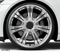 Jantes forgées argentées à 7 larges rayons 18 19 20 21 22 pouces 5x112 5x114.3 5x120 5x130 6x139.7 pour BMW Audi Lexus Toyota LC Prado