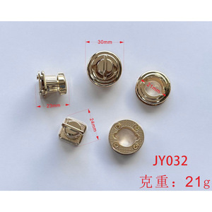 Hebilla Metálica para Bolsos, Aleación de Zinc, Base Plana, Resistente al Desgaste, para Bolsos, Primavera 2025 - Product Image 6