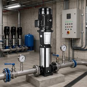 Pompe de surpression verticale multi-étages CDL en gros pour l'augmentation de la pression de l'eau du robinet, usage domestique et commercial - Product Image 2