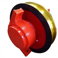 Ensemble complet de roues de grue en acier 42CrMo durable pour mécanisme de déplacement STS
