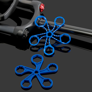 Outils de réparation de <span class=keywords><strong>vtt</strong></span> <span class=keywords><strong>fourche</strong></span> avant de bicyclette bouchon d'épaule installation démontage clé vélo multi-outil - Product Image 4