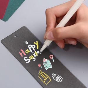 Bán buôn Chất lượng cao tùy chỉnh in logo trống giấy chết cắt cổ điển sang trọng cổ điển Bookmark - Product Image 3