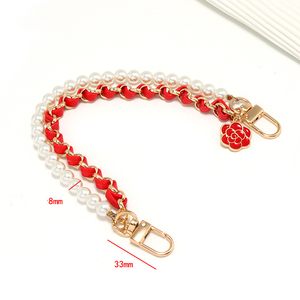Corde <span class=keywords><strong>de</strong></span> chaîne <span class=keywords><strong>de</strong></span> téléphone universelle en perles à double couche Lanière anti-perte pour étui <span class=keywords><strong>de</strong></span> téléphone - Product Image 6