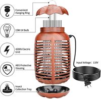 Nouvelle arrivée Lampe anti-moustiques électrique 18W Source de lumière LED Non toxique Multifonctionnelle pour usage domestique et en restaurant