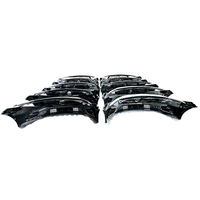Ensemble de pare-chocs avant d'occasion pour Mercedes-Benz Classe A W177 2019-2022, avec grille AMG Sport, support de fixation, pour réparation et modification universelle