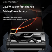Wadah baterai pengisi daya baterai darurat portabel, Bank daya baterai Lithium dapat diganti 5000mah