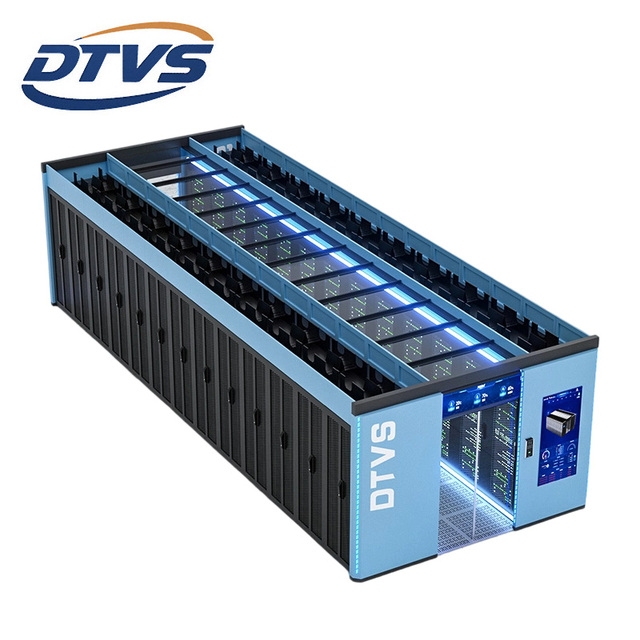 Professional Networking Solution Custom Steel 42U Rack Modular Data Centre 19-Inch Cold Aisle Containment System Server