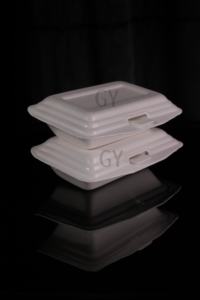 Emballages alimentaires jetables Boîtes à mousse Récipients en mousse blancs Boîtes alimentaires en mousse Vente en gros Récipients en mousse Boîtes à lunch à usage unique - Product Image 5