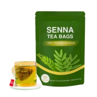 Thé de séné pour diététiciens, pour la purification corporelle, sachets de thé de feuilles de séné pures, thé de feuilles de séné amincissant, prêt à être expédié