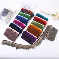Fabricant de vêtements de poupées en plumes Pearl's DIY 5-6cm Accessoires de décoration de costumes de scène Décorations de fête de poulet à franges