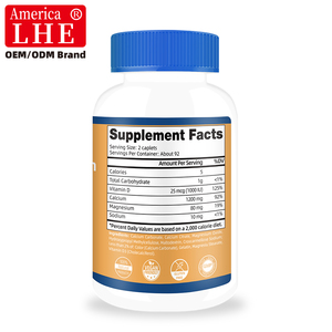 Fabricante de Suplementos Nutracéuticos de Calcio, Magnesio y Vitamina D3, Apoyo para la Salud Ósea, 185 Tabletas de Calcio, Magnesio y Vitamina D3 - Product Image 5