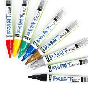 Gxin G-862A una penna per pneumatici multicolore con buone prestazioni a basso flusso di odori senza problemi, comodo pennarello per vernice bianca - Product Image 6