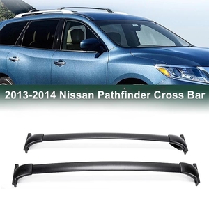 Barras Transversales para Techo de Auto JOESHIER, Aleación de Aluminio, Capacidad de Carga 100 kg + Portaequipajes, Rieles de Fácil Instalación para Nissan Pathfinder 2013-2014 - Product Image 4