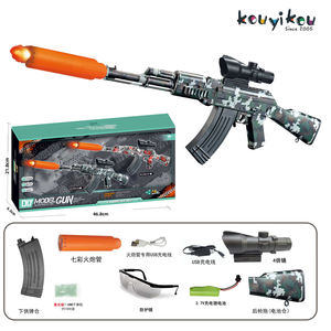 Pistole Giocattolo Elettriche <span class=keywords><strong>AK</strong></span> <span class=keywords><strong>47</strong></span> Kouyikou, Sparatutto ad Acqua per Giochi all'Aperto, Regalo per Ragazzi - Product Image 2