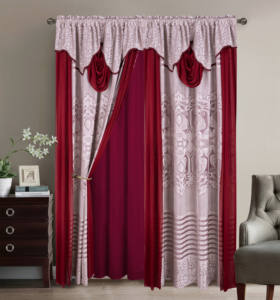Tende oscuranti in velluto di lusso lunghezza del pavimento pesante <span class=keywords><strong>per</strong></span> la camera da letto principale pannelli rivestiti termici con occhielli lunghi 96 pollici - Product Image 2