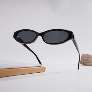 Lunettes de soleil ovales vintage en acétate, tendance Y2K, petite monture, pour femme, design de marque de luxe, verres colorés effet gelée, protection UV400 - Product Image 4