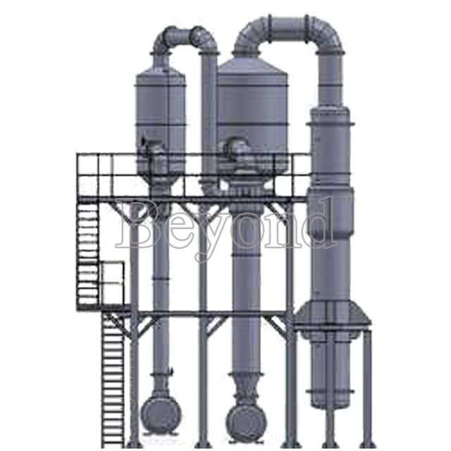 10000 Litter Capacity Steam Heated Stainless Steel Milk Evaporator for Manufacturing Plant Condensed Milk Production