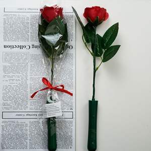 Vente en gros de cadeaux romantiques pour la Saint-Valentin, rose en plastique lumineuse à LED - Product Image 6