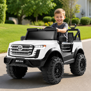 <span class=keywords><strong>Voiture</strong></span> électrique RC SUV 12V en plastique, jouet à conduire pour enfants de 3 à 8 ans, batterie rechargeable, pneus antidérapants, vente chaude - Product Image 1