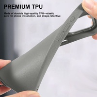 Coque de téléphone antichoc en TPU souple imitation cuir pour iPhone 17 16 Pro Max 15 14 Plus 13 12 11 Xr Xs