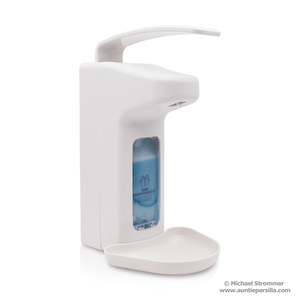 500ml Euro Bottle White ABS Manual Short Colored Lever Dispenser <b>Hand</b> Sanitizer Liquid <b>Soap</b> Foam Spray Pump Drip Hotel Bathroom - Product Image 2