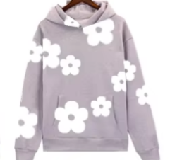 Felpe con Cappuccio OMMiZ in Denim di Cotone con Stampa a Lettere, Stile Streetwear Americano per Stampa Puff Baping <span class=keywords><strong>Spider</strong></span>, Fornitore Diretto all'Ingrosso - Product Image 2