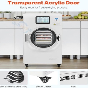 Thương mại Nhà sử dụng quy mô nhỏ tự động lyophilizer Máy Trái Cây Rau Kẹo sữa chua đóng băng Máy sấy cho Úc - Product Image 4