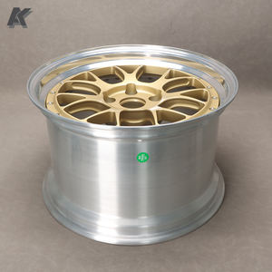 Roues forgées AK 2 pièces haut de gamme en or champagne 18/19/20/21/22 pouces compatibles avec les roues de passager <span class=keywords><strong>BMW</strong></span> M3 M4 Premium - Product Image 5