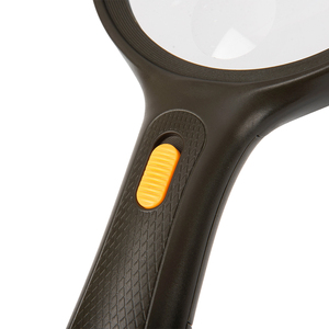 مكبر يدوي صغير محمول 2X مع 3 مصابيح LED للقراءة والإضاءة - Product Image 5