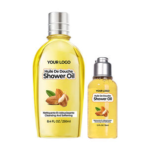 Gel de Baño de Aceite de Almendras Dulces Orgánico GreenLem con Limpieza Profunda y Exfoliante, Fragancia Duradera para Marca Privada - Product Image 4