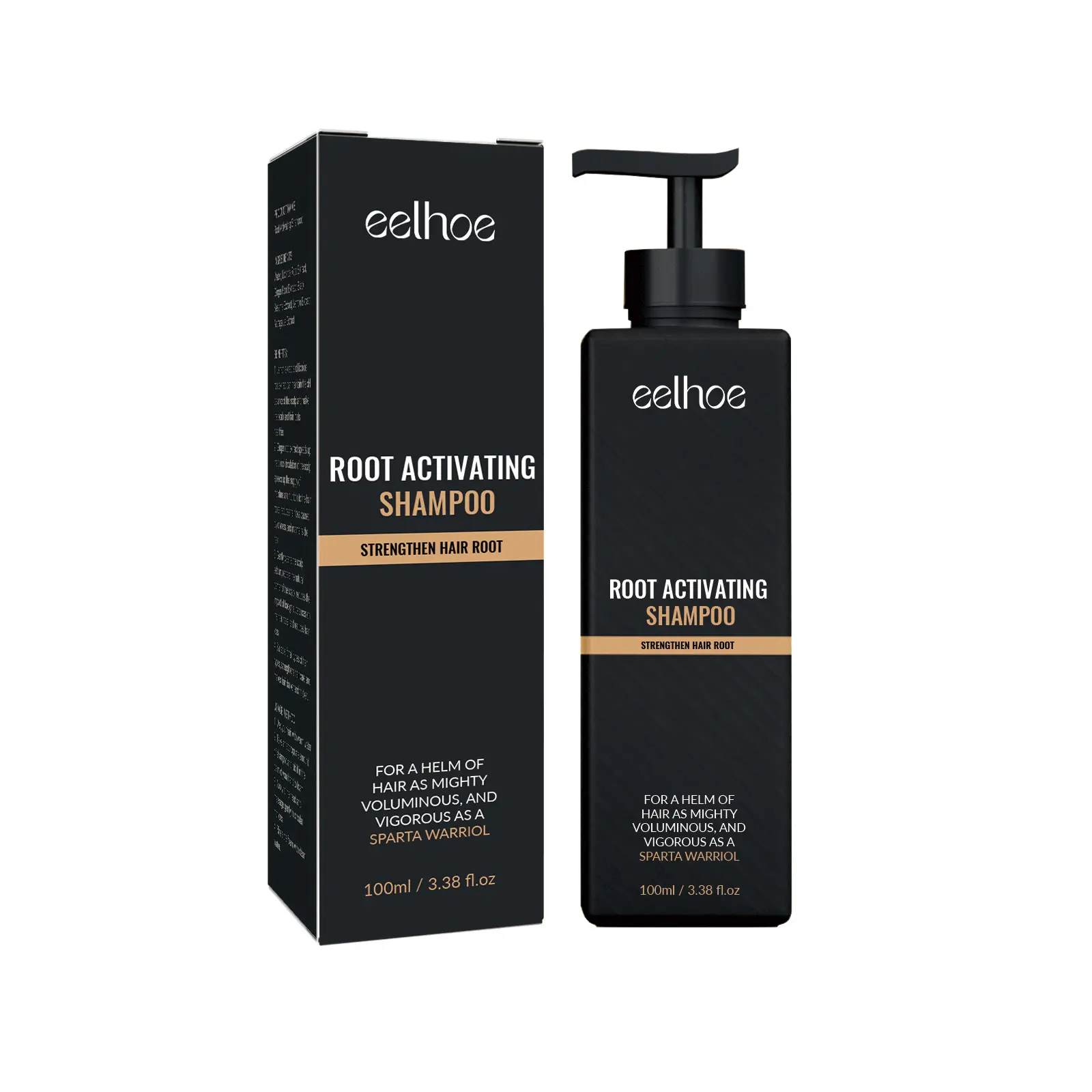 Eelhoe Groothandel Private Label 100Ml Wortelactiverende Anti Haaruitval Shampoo Sterke Reparatie Strakke Haarshampoo Voor Haargroei