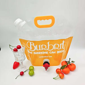 Pochette Doypack en aluminium de 5L, imprimée en héliogravure, de qualité alimentaire, anti-fuite, avec bec verseur et valve, pour eau minérale, bière et tequila - Product Image 6